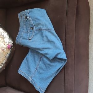 Level Eight low rise jeans shorts